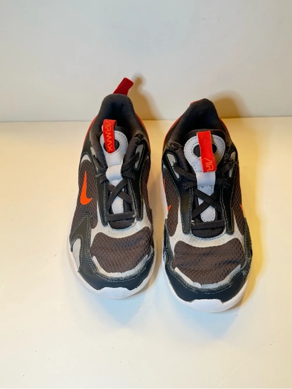 Nike Black and Red Youth Running Shoes